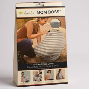 NWT Itzy Ritzy Mom Boss 4-In-1 Multi-Use Nursing Cover and Scarf